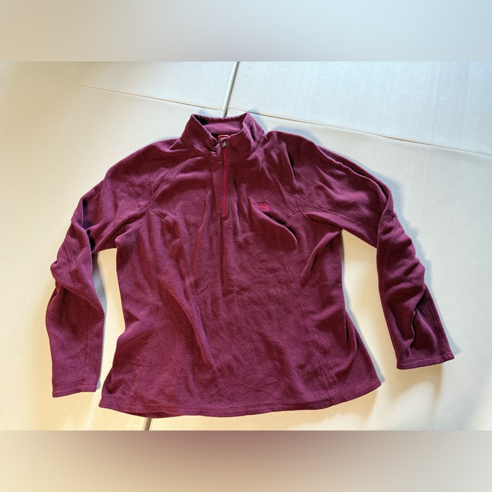 The North Face Women’s XXL Maroon Quarter Zip Pullover